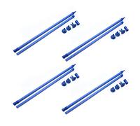 Reinscer 4X Fish Tank Aquarium Air Stone Bubble Wall Aeration Tube Oxygen Pump Diffuser 28 Inch
