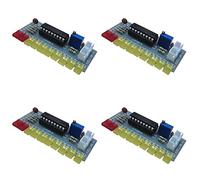 Reinscer 4X LM3915 Audio Level Indicator Diy Kit 10 Led Sound Audio Spectrum Analyzer Level Indicator Kit Electoronics Soldering