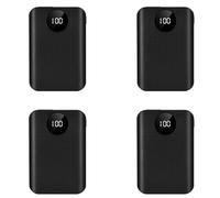 Reinscer 4X Power Bank Box 3X18650 Battery Pack DIY Smart Charge Fast Charger LED Light for Cell Phone Tablet