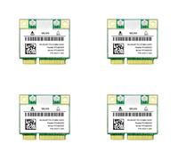 Reinscer 4X RTL8822CE 1200Mbps 2.4G/5Ghz 802.11AC WiFi Card Network Mini PCIe Bluetooth 5.0 Support Laptop/PC 10/11