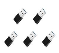 Reinscer 5X Aluminum Mini USB 3.0 Memory Card Reader Adapter for Micro-SD Card/TF Card Reader Adapter Pc Computer Laptop