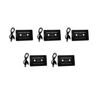 Reinscer 5X Universal Cassette Bluetooth 5.0 Audio Car Tape Aux Stereo Adapter with Mic for Phone MP3 AUX Cable CD Player