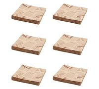 Reinscer 600Pcs 12X12cm Sandwich Donut Bread Bag Paper Bags Oilproof Bread Craft Bakery Food Packing Kraft