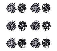 Reinscer 600Pcs(30 Pairs) Garden Irrigation Kit Adjustable Atomization Dripper Atomization Connection Tee Joint