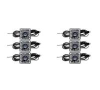 Reinscer 6PCS 100 Degree Camera Module 1MP OV9732 1280x720 USB Free Driver Manual Focus, with 2 Meter Cable for WinXP/7/8/10