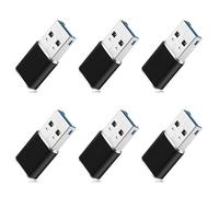 Reinscer 6X Aluminum Mini USB 3.0 Memory Card Reader Adapter for Micro-SD Card/TF Card Reader Adapter Pc Computer Laptop