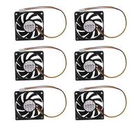 Reinscer 6X Internal 12V 3 Pin CPU Fan Cooler Fan for PC 70x70x15mm