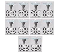 Reinscer 70Pcs Mist Maker Maintenance Kit, Ceramic Disk Ceramic Disk Key Replacement Parts Kits for Fog Machine
