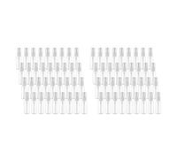 Reinscer 72Pcs 30Ml/1Oz Mini Fine Mist Bottles Refillable Bottles Small Empty Clear Plastic Travel Size Bottles