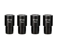 Reinscer 8 PCS WF10X Widefield Eyepiece Biological Microscope Optical Lens Eyepiece Wide Angle 23.2mm Mounting Size