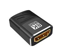 Reinscer 8K -Compatible Adapter 2.1 Female to Female Extender Compatible 8K 60Hz 4K 120Hz 48Gbps HDR Video for TV Projetor