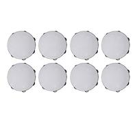 Reinscer 8pcs 8 inch Musical Tambourine Tamborine Drum Round Percussion Gift for KTV