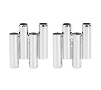 Reinscer 8Pcs Stainless Steel Violin Tuner Pro Tuning Violin Mandolin Metal Pitch Pipe Pitchpipe Quick Simple String Tuner
