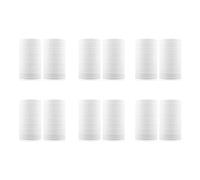 Reinscer 96 Pack Wide Mouth Jar Lids,Plastic Storage Caps for Canning Jars,Leak-Proof and Anti-Scratch