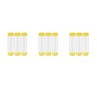 Reinscer 9X 16Oz Inverted Plastic Squeeze Bottles, Refillable Tip Large Valve Dispenser Condiment Squeeze Bottle