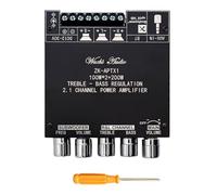 Reinscer -APTX1 Bluetooth Power Amplifier Board 2.1 Channel 2x100W+200W Subwoofer TPA3221 ABS Digital Amplifier Module