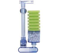 Reinscer Aquarium Filter,Ultra Quiet Aquarium Biochemical Sponge Filter Fish Tank Air Pump Fry Aquarium Fish Tank Water Fall Double Foam Sponge Filters Xy-2881