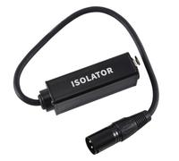 Reinscer Audio Cable Isolator Noise Ground Loop Audio Isolator XLR Eliminates, Female to Male