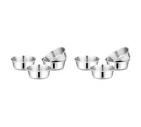 Reinscer Children'S Stainless Steel Bowl Set Bowls 304 18/8 Stainless Steel 10 Ounces Dishwasher Safe 8Pack
