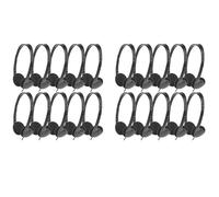 Reinscer Classroom Headphones 20 Pack for Kids School, Earphones 3.5MM Audio Headset for Students Children Toddler Teens