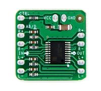 Reinscer Differential Power Amplifier Board 2X10W Digital Class D Audio Power Amplifier HT8697 3.6-8.5V Differential Input