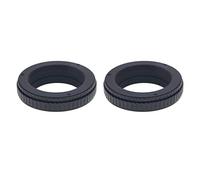 Reinscer M42 to M42 Focusing Helicoid Ring Adapter 12-17mm Macro Extension Tube(2Pcs)