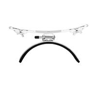 Reinscer Metal Drum Leg Support Holder Marchings Drum Leg Clamp March Marchings Drum Leg Clamp Portable Leg Rest