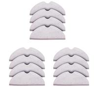Reinscer Mop Pad 12 Pack Microfiber Mop Cloth for S6 S6 Pure S6 MaxV S5 Max S5 Robot Vacuum Cleaner Mop Replacement