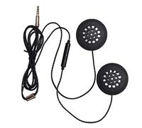 Reinscer Motorcycle Helmet Headset 3.5mm Jack Wired Earphones Music Headphones with Handsfree AUX Interface for Motorbike