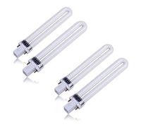 Reinscer New Professional Electronic 4Pcs 365Nm 9W Nail Dryer UV Lamp Light Bulb Tube Replacement Art Nail Polish Manicure