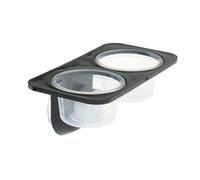 Reinscer Reptiles & Amphibians Lizard Gecko Suction Cup Feed Bowls Food Container with Bowl for Reptile Food and Water Feeding, Fine Workmanship -A