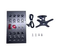 Reinscer SIMDT Button Box Sim Racing Central Control Button Box for American Truck European Truck Racing Button Box