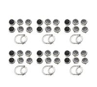 Reinscer Solar Jar Lid Lights, 36 Pack 20 Led String Fairy Star Firefly Jar Lids Lights,36 Hangers Included(Jars Not Included)