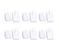 Reinscer Sublimation Blank Oven Mitts Set Gloves and Sublimation Blank Pot Pad for DIY Kitchen Dining Room Accessories 24Pcs