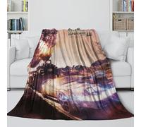 REIPOL Back To The Future Warm Comfort Blanket - Movie Air Conditioner Blanket Birthday Gift for Hubby Boyfriend Girlfriend Neighbor All Seasons - Sofa Bed Chair 80x90inch(200x230cm)