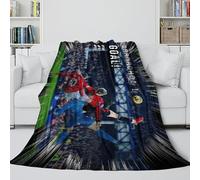 REIPOL Garnacho Soft Fleece Blanket - Football Ultra Soft Throws Like A Hug In A Blanket - for Sofa Bed Decor - Soft Cozy Throws for Kids Teens Adults - Gift for Yourself 60x80inch(150x200cm)