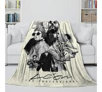 REIPOL Leon The Professional Soft Blanket - Movie Blanket Birthday Gift for Hubby Boyfriend Girlfriend Neighbor 70x80inch(180x200cm)