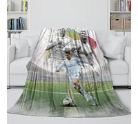 REIPOL Ronaldo Cozy Blanket - Football Washable Fleece Blanket Birthday Gift for Hubby Boyfriend Girlfriend Neighbor - Sofa Bed Office Decor 50x60inch(127x152cm)