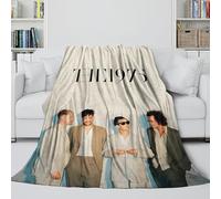 REIPOL The 1975 Soft And Fuzzy Blanket - Band Air Conditioner Blanket Birthday Gift for Hubby Boyfriend Girlfriend Neighbor - Plush Blanket for Bed Sofa Office 40x50inch(100x130cm)