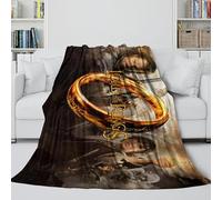 REIPOL The Lord of The Rings Fuzzy Blanket - Movie Air Conditioner Blanket Birthday Gift for Hubby Boyfriend Girlfriend Neighbor - Bedding Living Room Decor 60x80inch(150x200cm)