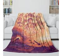 REIPOL The Lord of The Rings Soft Blanket - Movie Blanket Gift For Hubby Boyfriend Girlfriend Neighbor - Flannel Blanket For Living Room/Bedroom/Sofa/Decor 70x80inch(180x200cm)