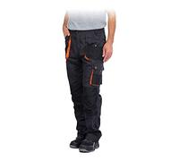 Reis Foreco-T_Sbp58 Foreco Protective Trousers, Steel-Black-Orange, 58 Size