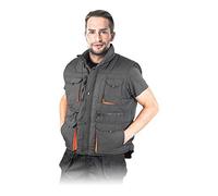 Reis Kormoran2_Spxl Protective Bodywarmer, Grey-Orange, X-Large Size