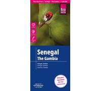 Reise Know-How Rump - Senegal / the Gambia 1 550.000 - Sheet map - G245z