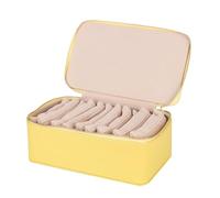 Reise Schmuckkästchen - Schmuck Organizer - Travel Jewelry Box - Reise-Schmuckkästchen | Kompaktes Schmuckkästchens Für Ringe, Ohrringe, Armbänder Und Halsketten, Elegantes Kleines Tragbares Case