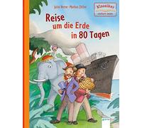 Reise um die Erde in 80 Tagen, Verne, Knape, ZAller 9783401717005 New.