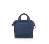 reisenthel Allrounder Cross - Small Crossbody Bag with Removable and Adjustable Shoulder Strap - Made of Water-Repellent Material, Twist Navy, standard size, Contemporary