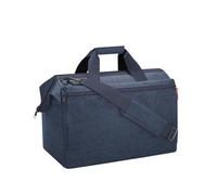 reisenthel Allrounder L Pocket - Versatile Doctor Bag for Travel, Work and Leisure - With Practical Trolley Attachment Function, Twist Navy, L pocket, Casual