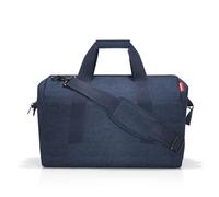 reisenthel Allrounder L - Versatile Doctor's Bag for Travel, Work or Leisure - with Functional Stylish Design, Twist Navy, Standard Size, Contemporary