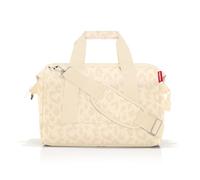 reisenthel allrounder M - Versatile Doctor's Bag for Travel, Work or Leisure - With Functional Stylish Design, Leo Vanilla, Einheitsgröße, Casual chic